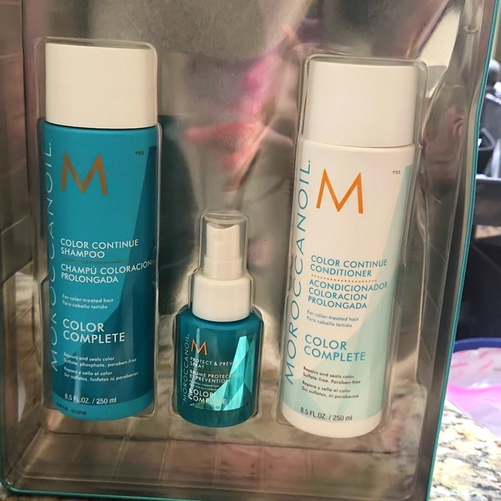 Moroccanoil Color Complete Shampoo, Conditioner & Protect/Prevent Spray